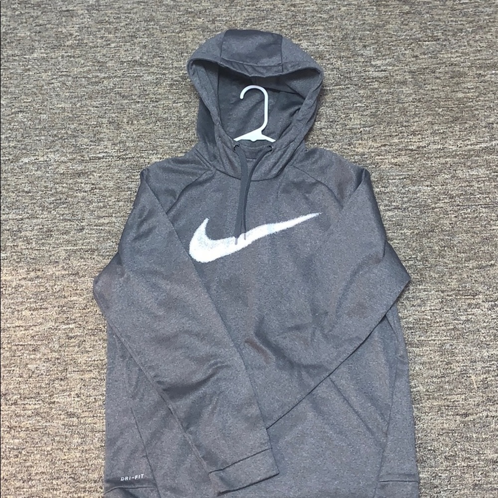 Nike Dry-Fit hoodie.